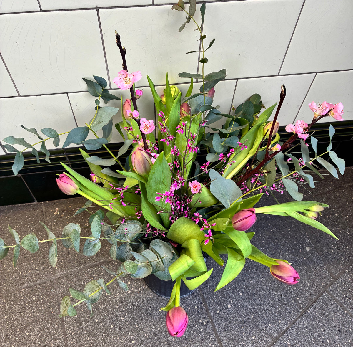 Tulip & Blossom Mother's Day Bouquet