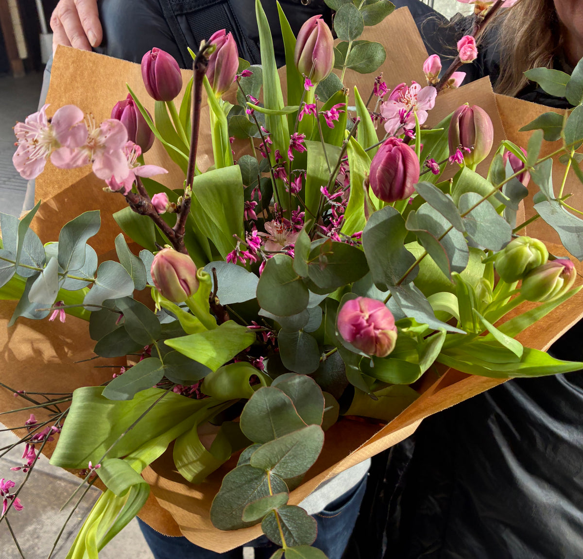 Tulip & Blossom Mother's Day Bouquet
